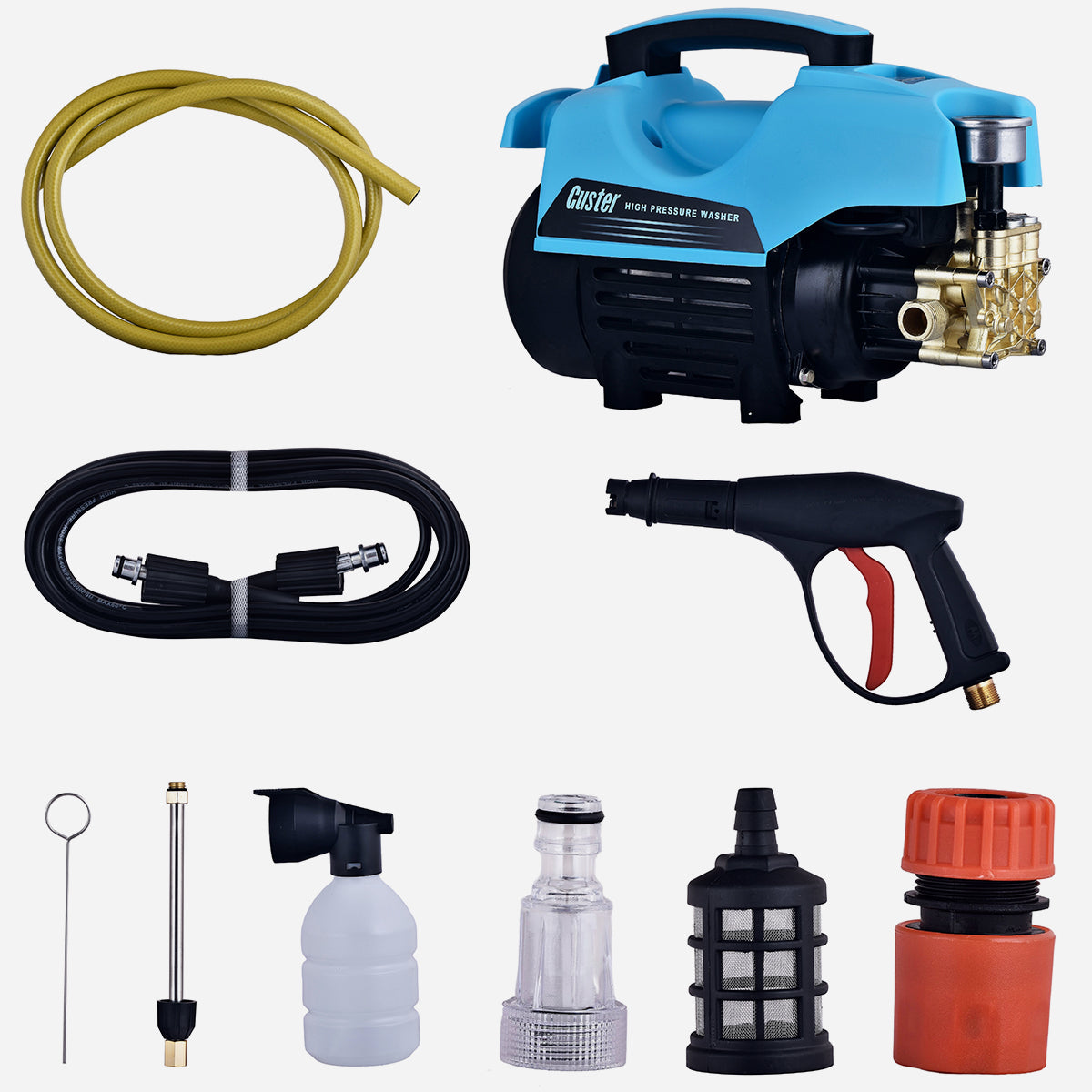 CAR WASHER BLUE