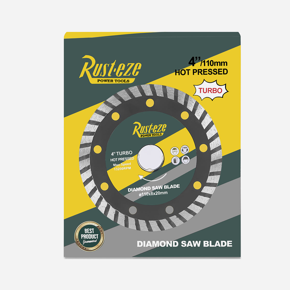 4" Diamond Saw Blade Turbo