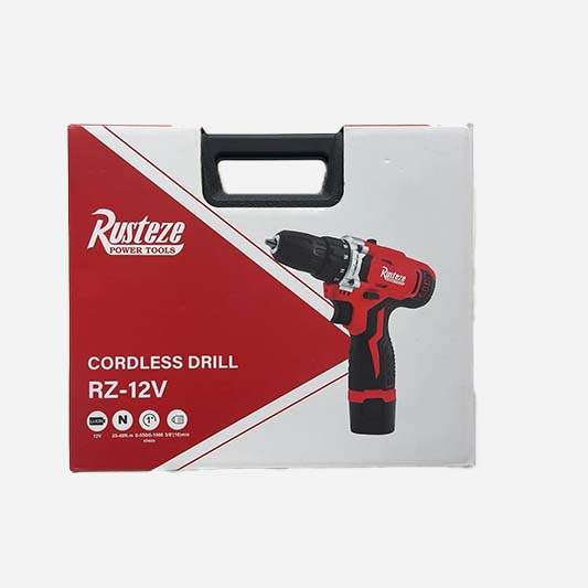 RZ-12V-BL Cordless Drill with 24pcs screw & Drill bits