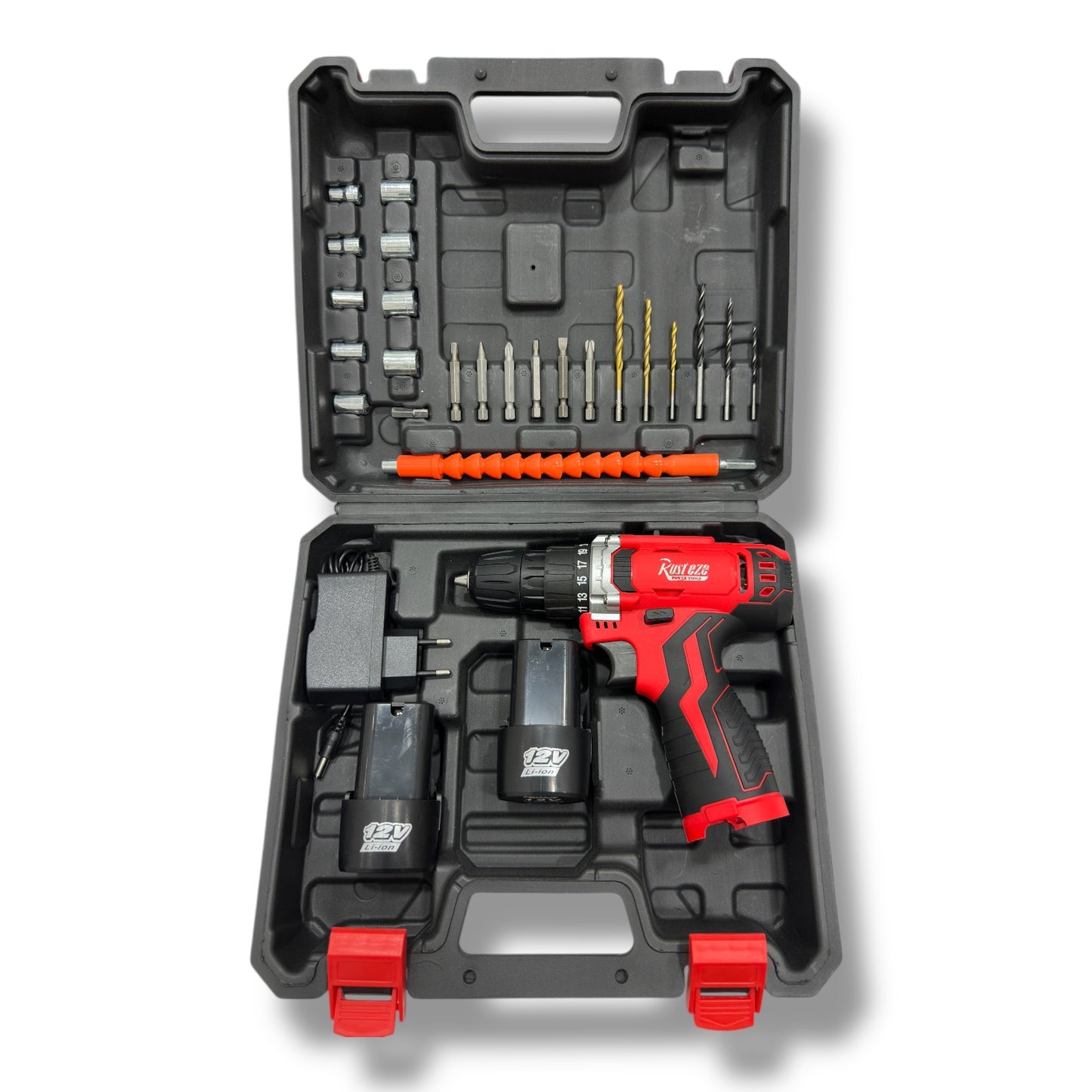 RZ-12V-BL Cordless Drill with 24pcs screw & Drill bits