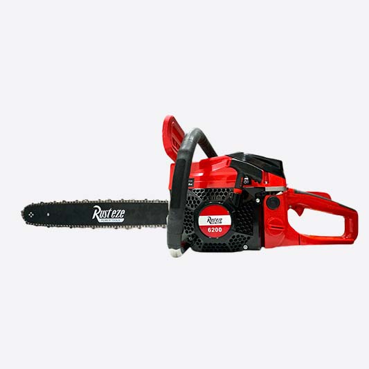 18” Gasoline Chainsaw RZ-6200Pro 62cc METAL STARTER
