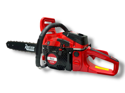 18” Gasoline Chainsaw RZ-6200Pro 62cc METAL STARTER