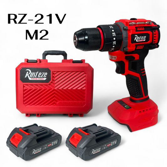 RZ-21V-M2 Cordless Impact Drill 60N.M, Brushless Motor